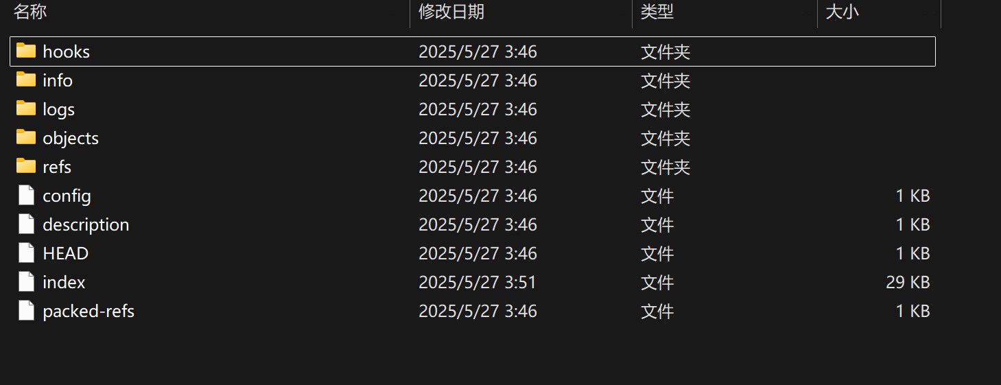 git 管理目录